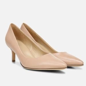 Naturalizer $125 Everly Pump in Creme Brulee Leather 11W